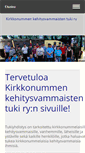 Mobile Screenshot of kirkkonummenkehitysvammaistentuki.palvelee.fi