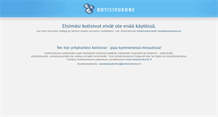 Desktop Screenshot of jussinpesula.palvelee.fi