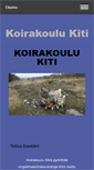 Mobile Screenshot of koirakoulukiti.palvelee.fi