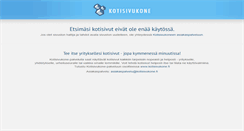 Desktop Screenshot of en.ptlogistiikka.palvelee.fi