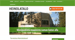 Desktop Screenshot of heinolatalo.palvelee.fi