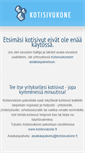 Mobile Screenshot of kotiinkuljetus.palvelee.fi