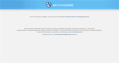 Desktop Screenshot of ihanahoito.palvelee.fi
